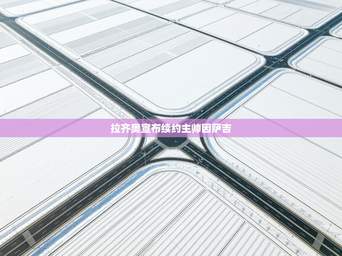 开云APP-拉齐奥宣布续约主帅因萨吉  第4张